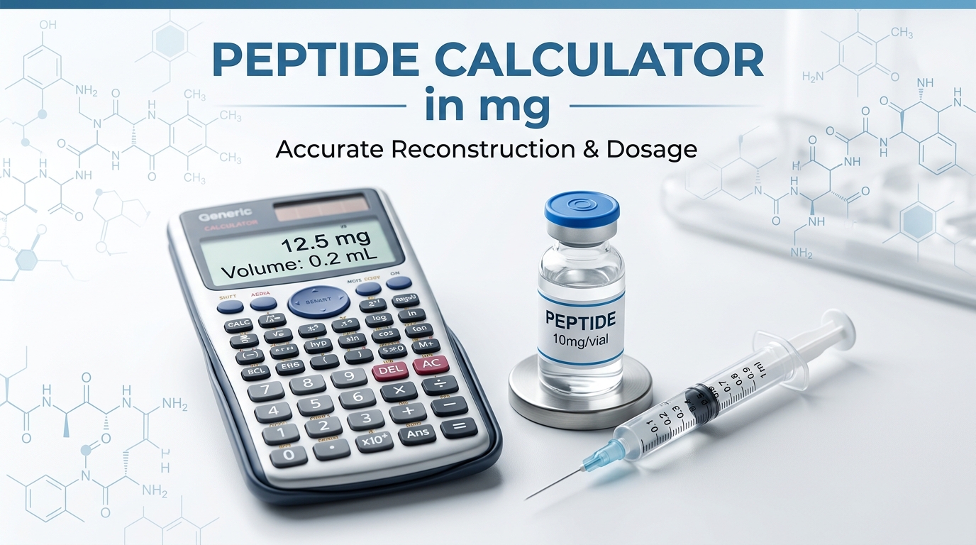 Peptide calculator in mg