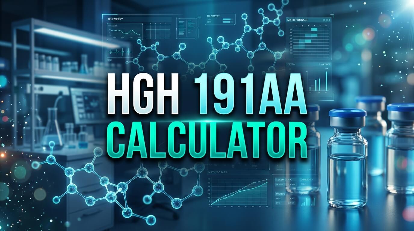 HGH 191AA Concentration Calculator